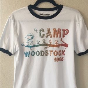 Camp Snoopy Ringer Tee